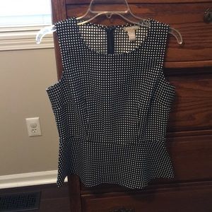 Banana Republic Peplum Top